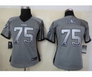 nike women nfl jerseys oakland raiders #75 howie long grey[Elite drift fashion]