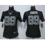 nike women nfl jerseys oakland raiders #89 cooper black[nike impact limited][cooper]