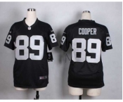 nike women nfl jerseys oakland raiders #89 cooper black[nike][cooper]