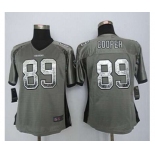 nike women nfl jerseys oakland raiders #89 cooper grey[Elite drift fashion][cooper]