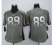 nike women nfl jerseys oakland raiders #89 cooper grey[Elite drift fashion][cooper]