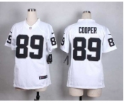 nike women nfl jerseys oakland raiders #89 cooper white[nike][cooper]