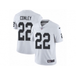 Youth Nike Oakland Raiders #22 Gareon Conley White Vapor Untouchable Elite Player NFL Jersey