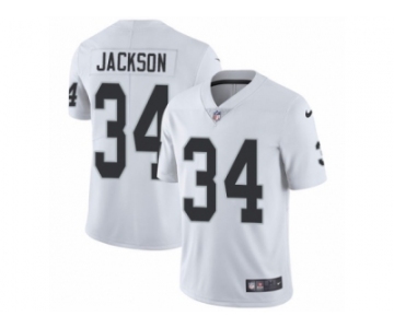 Youth Nike Oakland Raiders #34 Bo Jackson Vapor Untouchable Limited White NFL Jersey