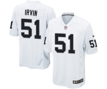 Youth Nike Oakland Raiders #51 Bruce Irvin White NFL Jersey