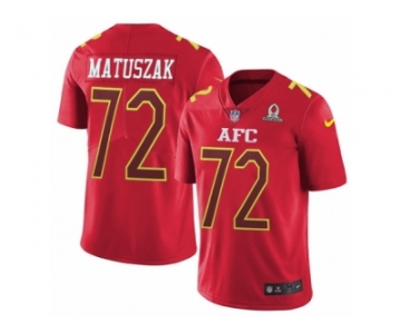 Youth Nike Oakland Raiders #72 John Matuszak Limited Red 2017 Pro Bowl NFL Jersey