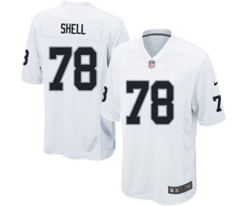 Youth Nike Oakland Raiders #78 Art Shell White NFL Jersey