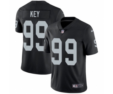 Youth Nike Oakland Raiders #99 Arden Key Black Team Color Vapor Untouchable Elite Player NFL Jersey