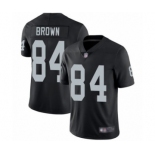 Youth Oakland Raiders #84 Antonio Brown Black Team Color Vapor Untouchable Elite Player Football Jersey