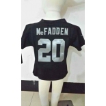 nike kids nfl jerseys oakland raiders #20 darren mcfadden black[nike]