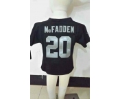 nike kids nfl jerseys oakland raiders #20 darren mcfadden black[nike]