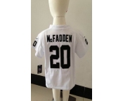 nike kids nfl jerseys oakland raiders #20 darren mcfadden white[nike]