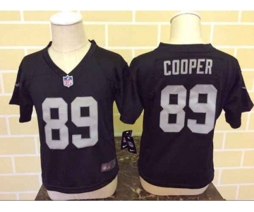 nike kids nfl jerseys oakland raiders #89 cooper black[nike][cooper]