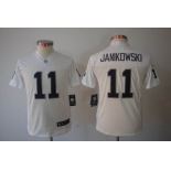 nike youth nfl jerseys oakland raiders #11 janikowski white[nike limited]