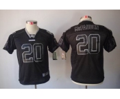 nike youth nfl jerseys oakland raiders #20 darren mcfadden black[Elite lights out]