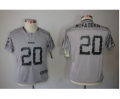 nike youth nfl jerseys oakland raiders #20 darren mcfadden grey[nike lights out]