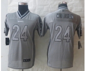 nike youth nfl jerseys oakland raiders #24 woodson grey[nike vapor]