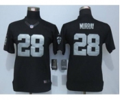 nike youth nfl jerseys oakland raiders #28 murray black[nike]