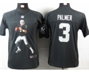 nike youth nfl jerseys oakland raiders #3 palmer black[portrait fashion]