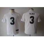 nike youth nfl jerseys oakland raiders #3 palmer white[nike]