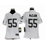 nike youth nfl jerseys oakland raiders #55 mcclain white[nike]