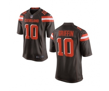 Youth Cleveland Browns #10 Robert Griffin III Brown Home Jersey