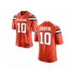 Youth Cleveland Browns #10 Robert Griffin III Orange Jersey