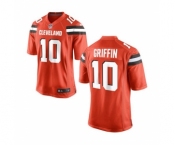 Youth Cleveland Browns #10 Robert Griffin III Orange Jersey