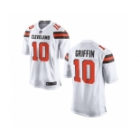 Youth Cleveland Browns #10 Robert Griffin III White Jersey