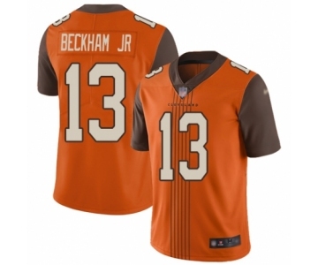 Youth Cleveland Browns #13 Odell Beckham Jr. Limited Orange City Edition Football Jersey