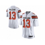 Youth Nike Cleveland Browns #13 Josh McCown white Jerseys