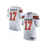 Youth Nike Cleveland Browns #17 Brock Osweiler Limited White NFL Jersey