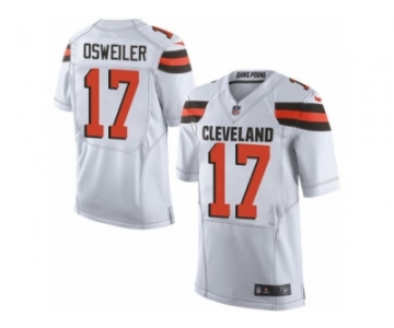 Youth Nike Cleveland Browns #17 Brock Osweiler Limited White NFL Jersey