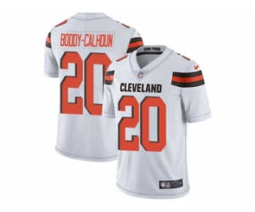 Youth Nike Cleveland Browns #20 Briean Boddy-Calhoun Vapor Untouchable Limited White NFL Jersey