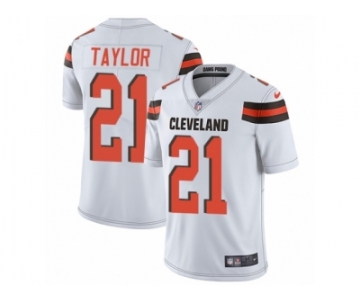 Youth Nike Cleveland Browns #21 Jamar Taylor Vapor Untouchable Limited White NFL Jersey