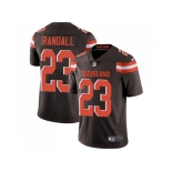 Youth Nike Cleveland Browns #23 Damarious Randall Brown Team Color Stitched NFL Vapor Untouchable Limited Jersey