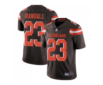 Youth Nike Cleveland Browns #23 Damarious Randall Brown Team Color Stitched NFL Vapor Untouchable Limited Jersey