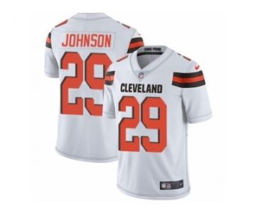 Youth Nike Cleveland Browns #29 Duke Johnson Vapor Untouchable Limited White NFL Jersey