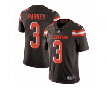 Youth Nike Cleveland Browns #3 Cody Parkey Vapor Untouchable Limited Brown Team Color NFL Jersey