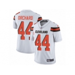 Youth Nike Cleveland Browns #44 Nate Orchard Limited White NFL Jersey