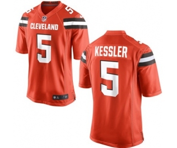 Youth Nike Cleveland Browns #5 Cody Kessler Orange Alternate NFL Jersey