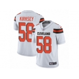 Youth Nike Cleveland Browns #58 Christian Kirksey Vapor Untouchable Limited White NFL Jersey