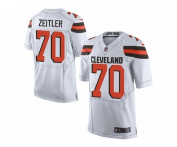 Youth Nike Cleveland Browns #70 Kevin Zeitler Limited White NFL Jersey