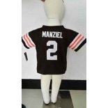 nike kidds nfl jerseys cleveland browns #2 manziel brown[nike]