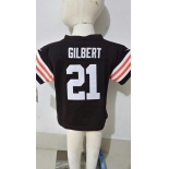 nike kidds nfl jerseys cleveland browns #21 gilbert brown[nike]