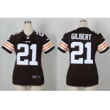 nike women nfl jerseys cleveland browns #21 gilbert brown[nike]