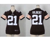 nike women nfl jerseys cleveland browns #21 gilbert brown[nike]