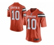 nike youth nfl jerseys cleveland browns #10 robert griffin iii orange[nike][new style]