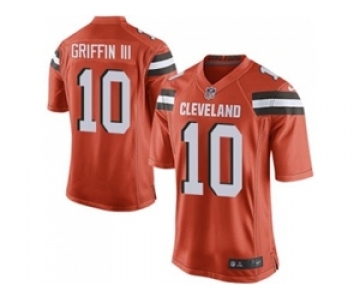 nike youth nfl jerseys cleveland browns #10 robert griffin iii orange[nike][new style]