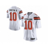 nike youth nfl jerseys cleveland browns #10 robert griffin iii white[nike][new style]